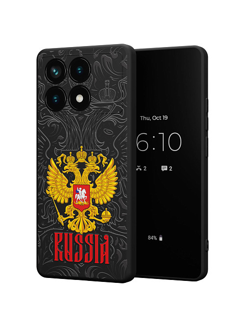 Силиконовый чехол для Poco X6 Pro (5G) "Россия"