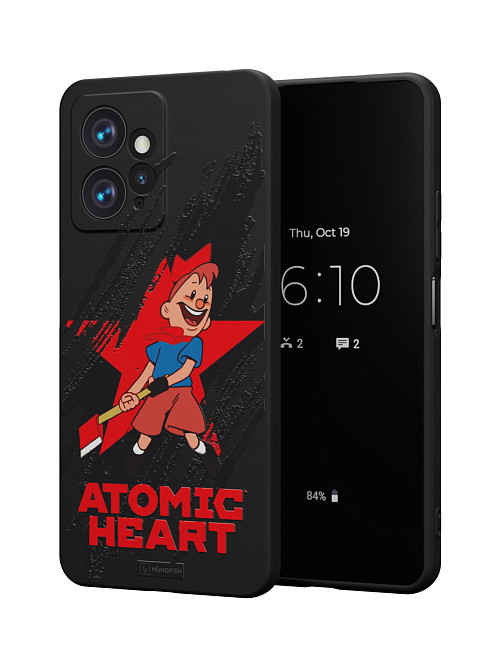 Силиконовый чехол для Xiaomi Redmi Note 12 (4G) "Atomic Heart: Пионер"