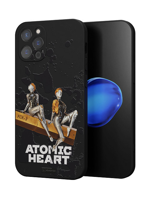 Силиконовый чехол для Apple iPhone 12 Pro "Atomic Heart: Боевые близняшки"