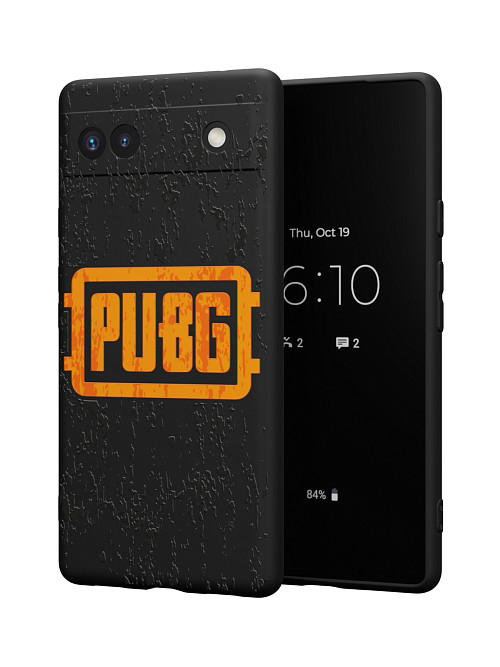 Силиконовый чехол для Google Pixel 6a "NOVEL: PUBG"