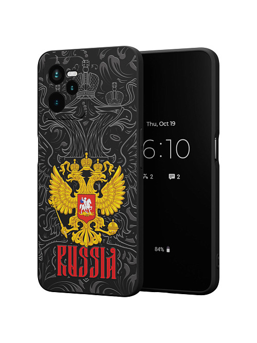 Силиконовый чехол для Realme C35 "Россия"