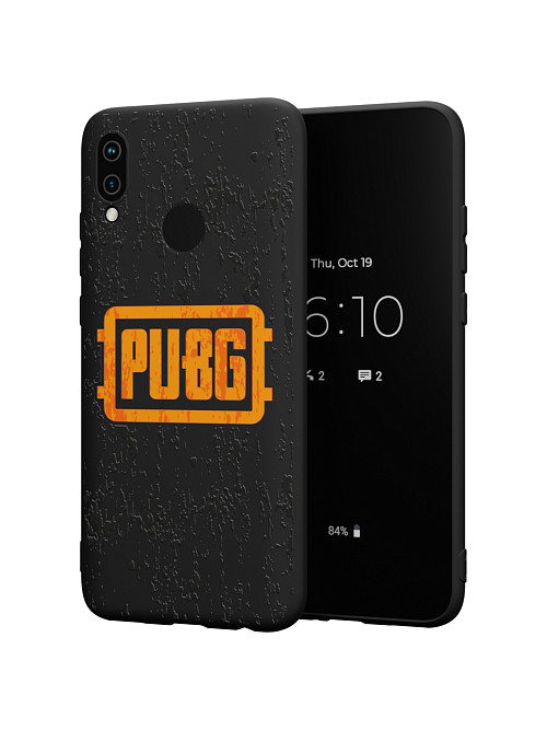 Силиконовый чехол для Huawei P Smart (2019) "NOVEL: PUBG"