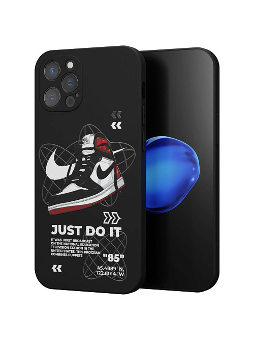 Силиконовый чехол для Apple iPhone 12 Pro "NOVEL: Just Do It"