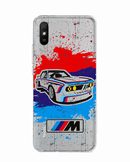 Силиконовый чехол для Xiaomi Redmi 9A BMW