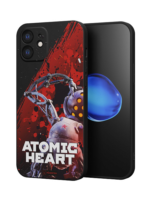 Силиконовый чехол для Apple iPhone 12 "Atomic Heart: Беляш (МА-9)"