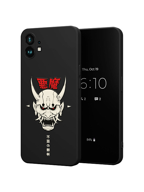 Силиконовый чехол для Nothing Phone 1 "Demon"