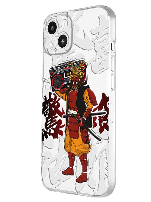 Силиконовый чехол для Apple iPhone 13 Hip-hop Samurai