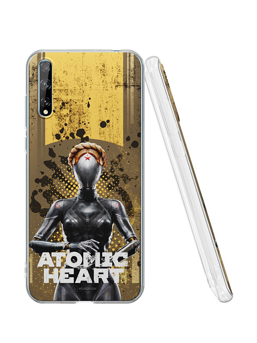 Силиконовый чехол для Honor 30i "Atomic Heart: Левая близняшка"