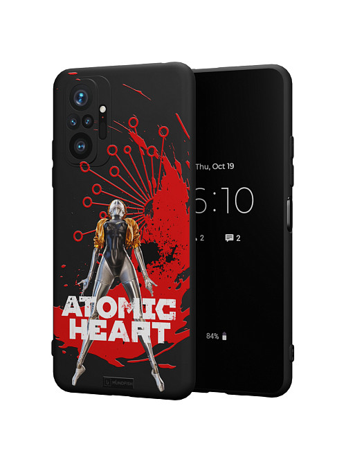 Силиконовый чехол для Xiaomi Redmi Note 10 Pro "Atomic Heart: Правая близняшка"