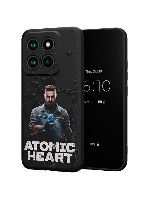 Силиконовый чехол для Xiaomi 14 Pro "Atomic Heart: Товарищ Нечаев"