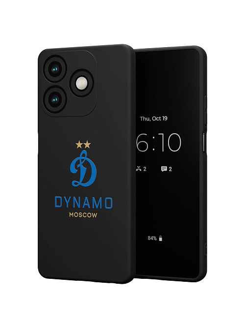 Силиконовый чехол для Tecno Spark 10 "Динамо: Dynamo Moscow"