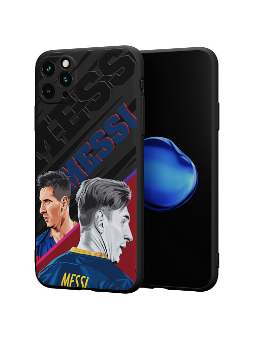 Силиконовый чехол для Apple iPhone 11 Pro Max "NOVEL: Месси"