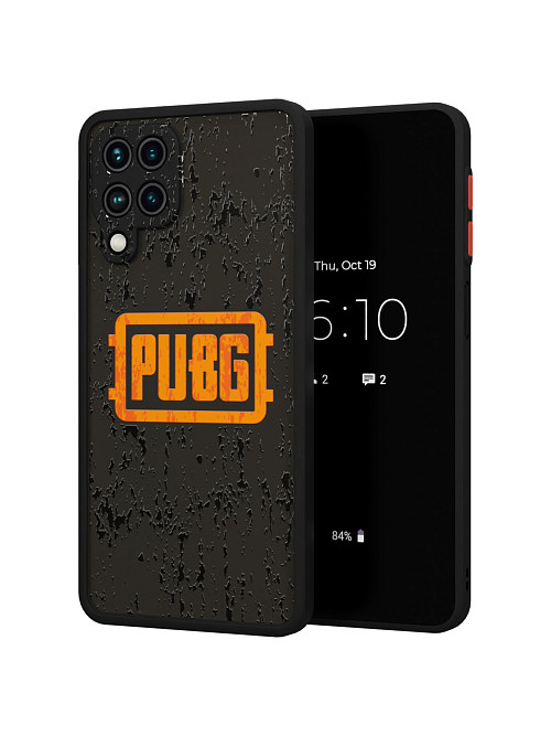 Противоударный чехол для Samsung Galaxy A12 (4G) "NOVEL: PUBG"