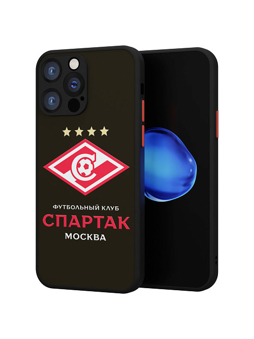 Противоударный чехол для Apple iPhone 15 Pro Max "Спартак - чемпион"