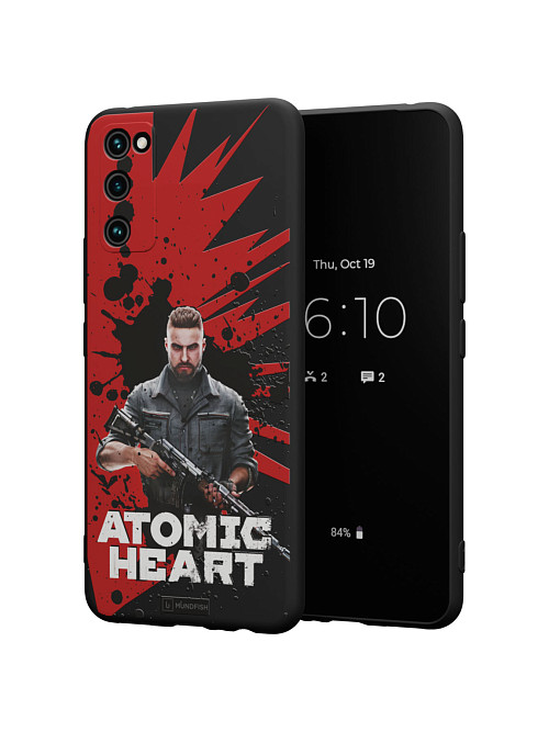 Силиконовый чехол для Samsung Galaxy S20 FE "Atomic Heart: Майор Нечаев"