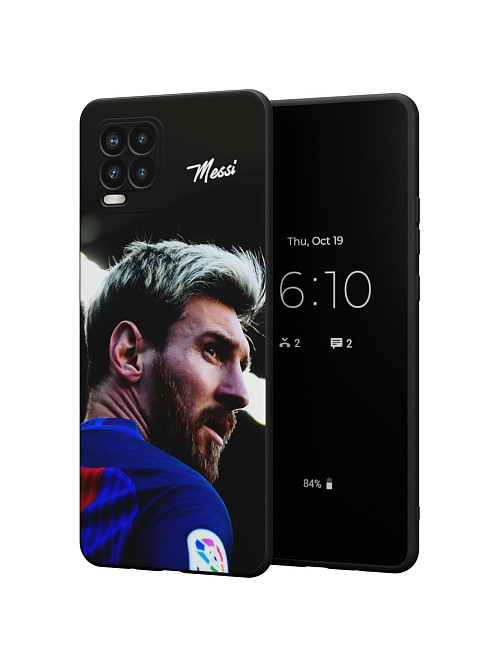 Силиконовый чехол для realme 8 "Lionel Messi"