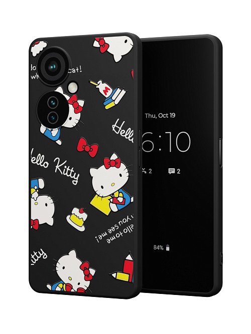 Силиконовый чехол для OnePlus Nord CE 3 Lite (5G) "NOVEL: Хеллоу Китти торт"
