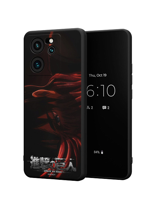 Силиконовый чехол для Xiaomi 13T/13T Pro "AOT: Эрен Йегер"