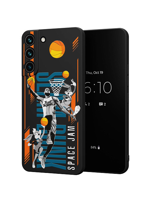 Силиконовый чехол для Samsung Galaxy S22+ (5G) "NOVEL: Slam Dunk"