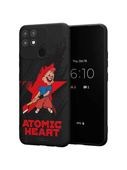 Силиконовый чехол для Realme Narzo 50A "Atomic Heart: Пионер"