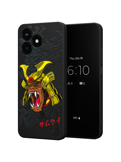 Силиконовый чехол для realme C51 "Samurai Kong"