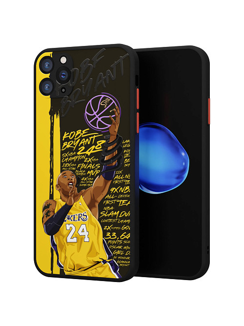 Противоударный чехол для Apple iPhone 11 Pro Max "NOVEL: Kobe Bryant"