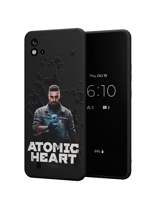 Силиконовый чехол для Realme C20 (2021) "Atomic Heart: Товарищ Нечаев"