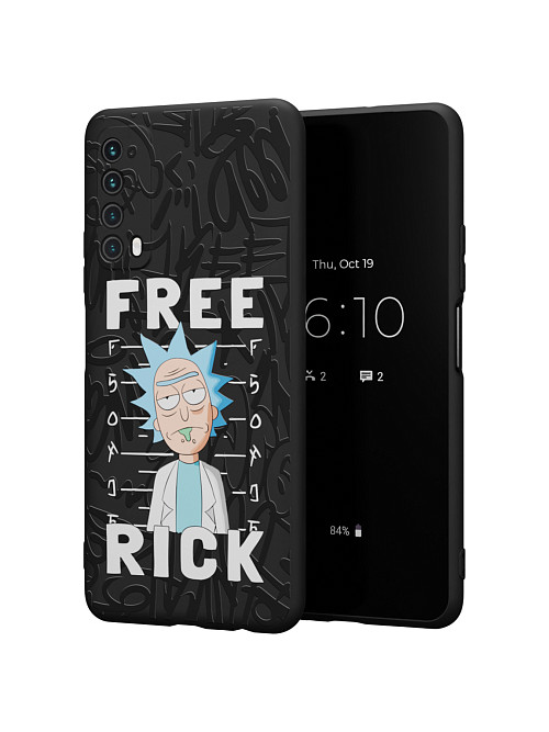 Силиконовый чехол для Huawei P Smart (2021) "NOVEL: Free Rick"