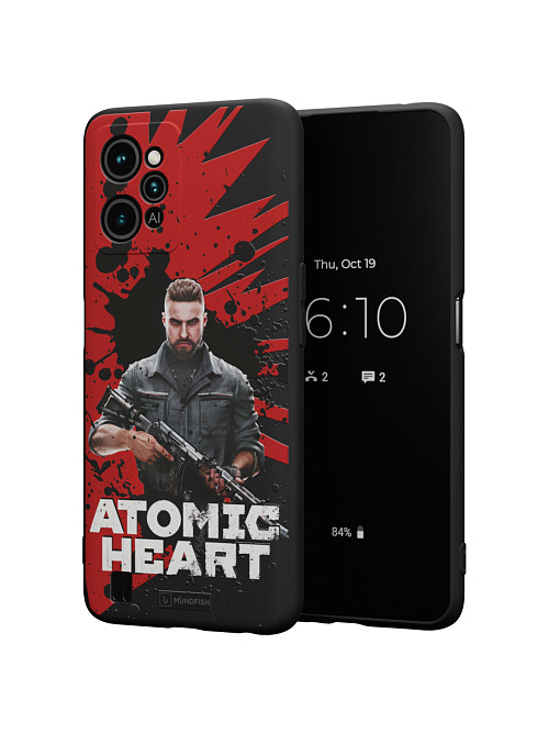 Силиконовый чехол для realme C31 "Atomic Heart: Майор Нечаев"