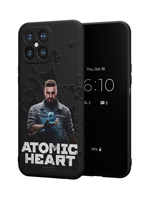 Силиконовый чехол для Honor X8 (2022) "Atomic Heart: Товарищ Нечаев"