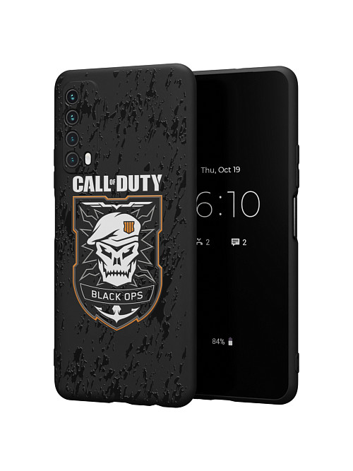 Силиконовый чехол для Huawei P Smart (2021) "NOVEL: Call of Duty"