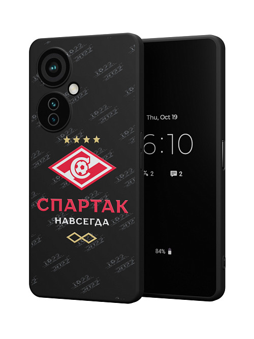 Силиконовый чехол для OnePlus Nord CE 3 Lite (5G) "Спартак - навсегда"