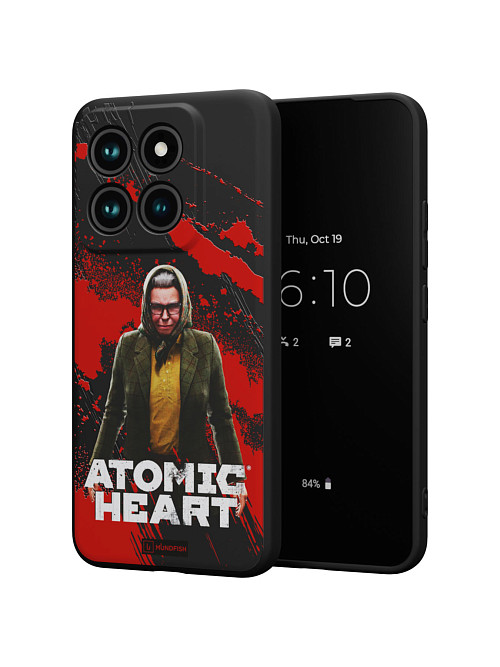 Силиконовый чехол для Xiaomi 14 Pro "Atomic Heart: Баба Зина"