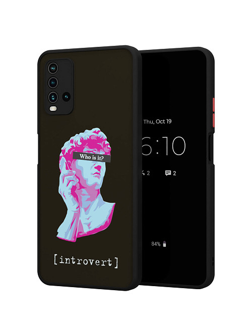 Противоударный чехол для Xiaomi Redmi 9T "NOVEL: Интроверт"