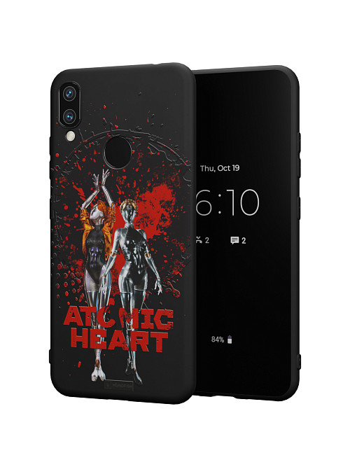 Силиконовый чехол для Xiaomi Redmi Note 7/Redmi Note 7 Pro "Atomic Heart: Близняшки"