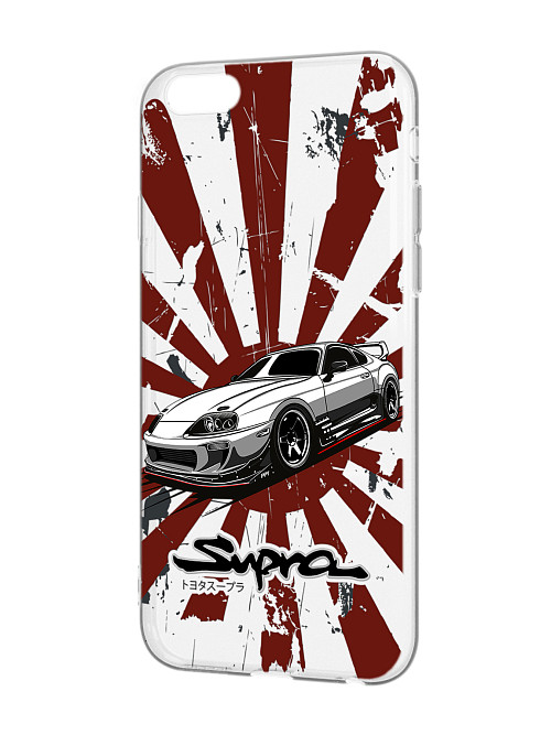 Силиконовый чехол для Apple iPhone 6 Plus "Toyota Supra"