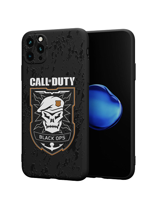 Силиконовый чехол для Apple iPhone 11 Pro Max "NOVEL: Call of Duty"