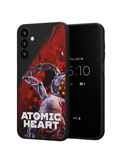 Силиконовый чехол для Samsung Galaxy A15 "Atomic Heart: Беляш (МА-9)"