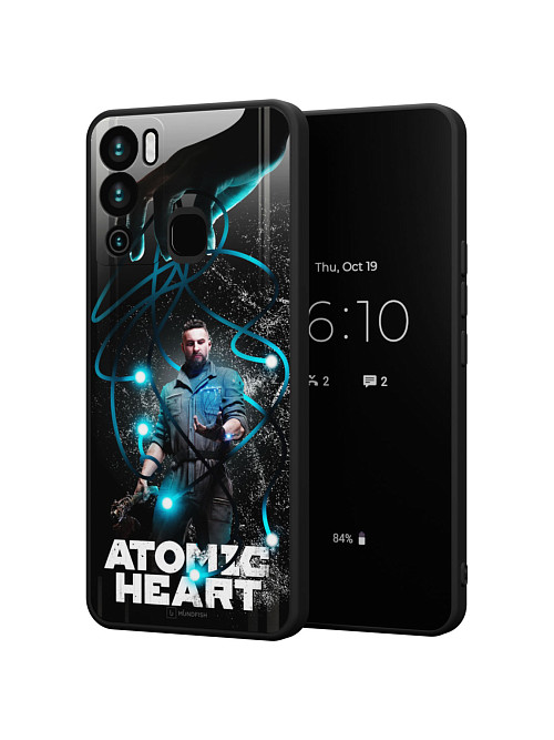 Силиконовый чехол для Infinix Hot 12i "Atomic Heart: ХРАЗ"