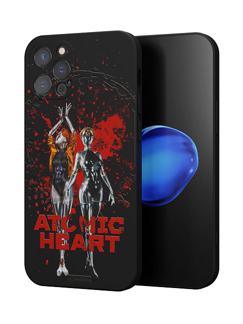 Силиконовый чехол для Apple iPhone 12 Pro "Atomic Heart: Близняшки"