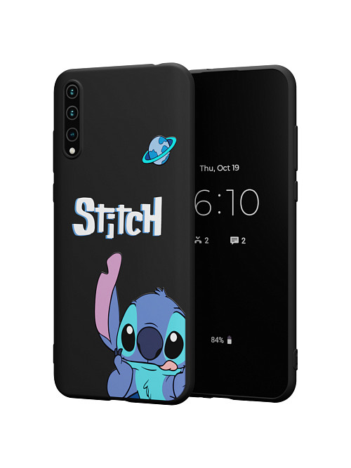 Силиконовый чехол для Honor 30i "NOVEL: Stitch planet"