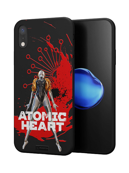 Силиконовый чехол для Apple iPhone Xr "Atomic Heart: Правая близняшка"