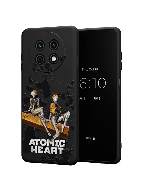 Силиконовый чехол для Huawei Enjoy 60X "Atomic Heart: Боевые близняшки"