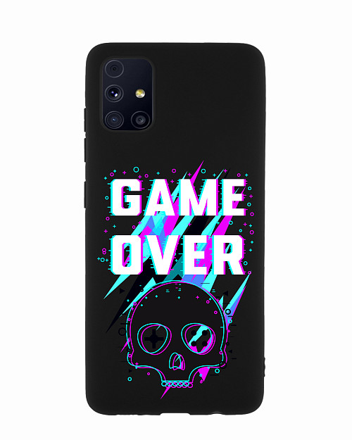 Силиконовый чехол для Samsung Galaxy M31S Game over