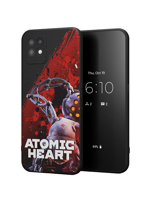 Силиконовый чехол для realme Narzo 50/realme 8i "Atomic Heart: Беляш (МА-9)"