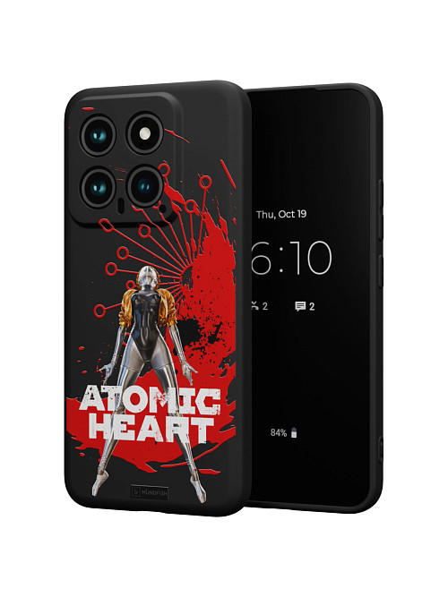 Силиконовый чехол для Xiaomi 14 "Atomic Heart: Правая близняшка"