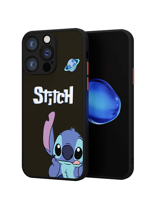 Противоударный чехол для Apple iPhone 14 Pro "NOVEL: Stitch planet"