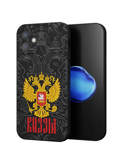 Силиконовый чехол для Apple iPhone 12 mini "Россия"