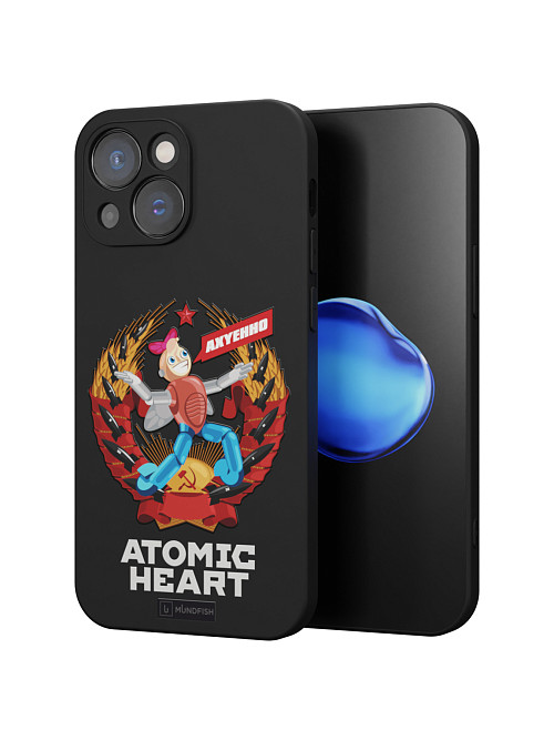 Силиконовый чехол для Apple iPhone 14 "Atomic Heart: Dixie"