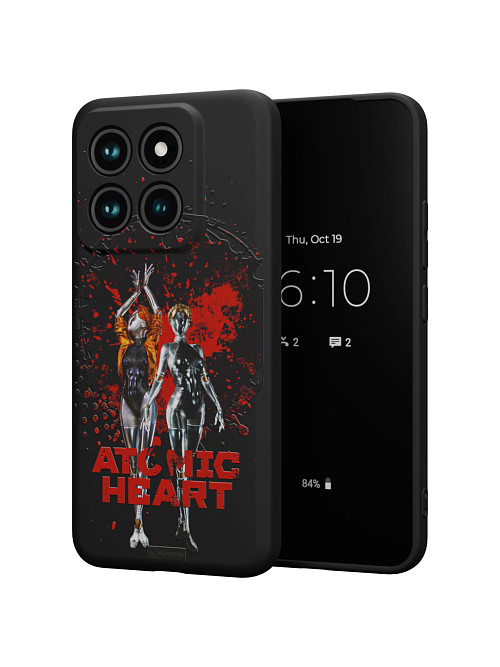 Силиконовый чехол для Xiaomi 14 Pro "Atomic Heart: Близняшки"